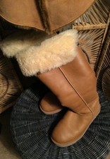 Ugg Australia Devandra Shearling Leather Over...