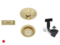 Blanco 207 423 Ablaufgarniturset Infino Satin Gold HandbetäTigung
