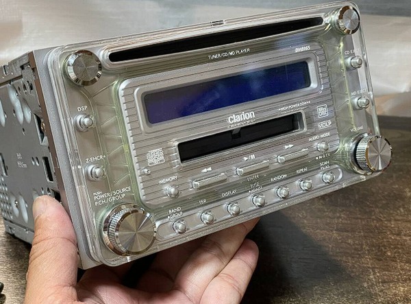 Clarion DMB165 2DIN CD/MD デッキ Clarion DMB165 2DIN CD MD Deck Player Working | eBay