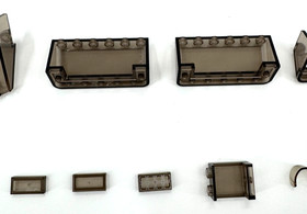 LEGO Windshield Replacement Parts & Pieces Gray 4176, 2437, 35173, 35300