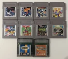 Gameboy Game Lot 10 Games Wave Race TMNT Alleyway Revenge Of The Gator Nemesis