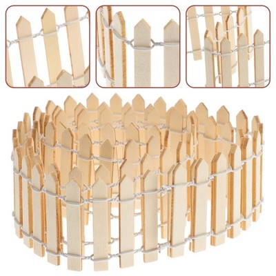 Bonsai Accessories Miniature Fence for Crafts 1Set 39.4in x 2in