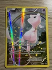 Mew XY110 - XY Black Star Promo Holo Foil Full Art Pokémon Card Heavy Played