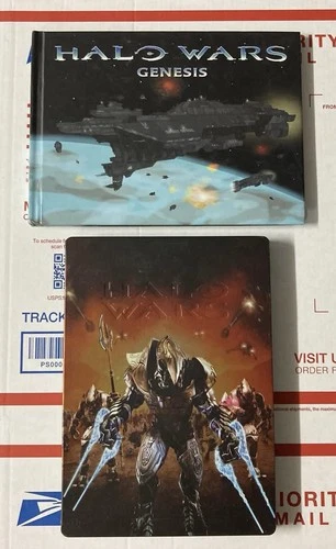 Halo Wars: Limited Edition Steelbook (Xbox 360) w/ Bonus Genesis Hardcover Book