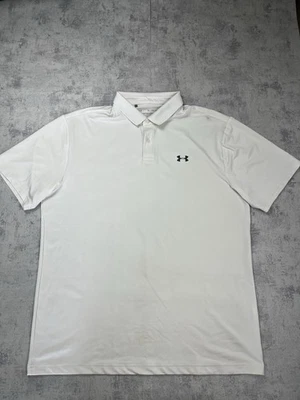Under Armour Poloshirt Sport weiß grau | Herren XL - Bild 1 von 4