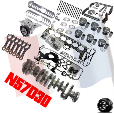 Kit moteur BMW N57 N57D30 Touring, avec vilebrequin forgé 3.0 diesel tout neuf - Photo 1/4