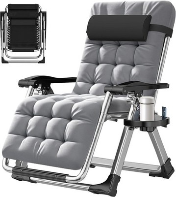 ABORON Zero Gravity Chair,Premium Outdoor Lawn Folding Lounge Chairs,Sturdy Adju