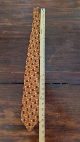 ERMENEGILDO ZEGNA MULTI COLOR GEOMETRIC TIE - TIES - NECK TIES - DESIGNER TIES.