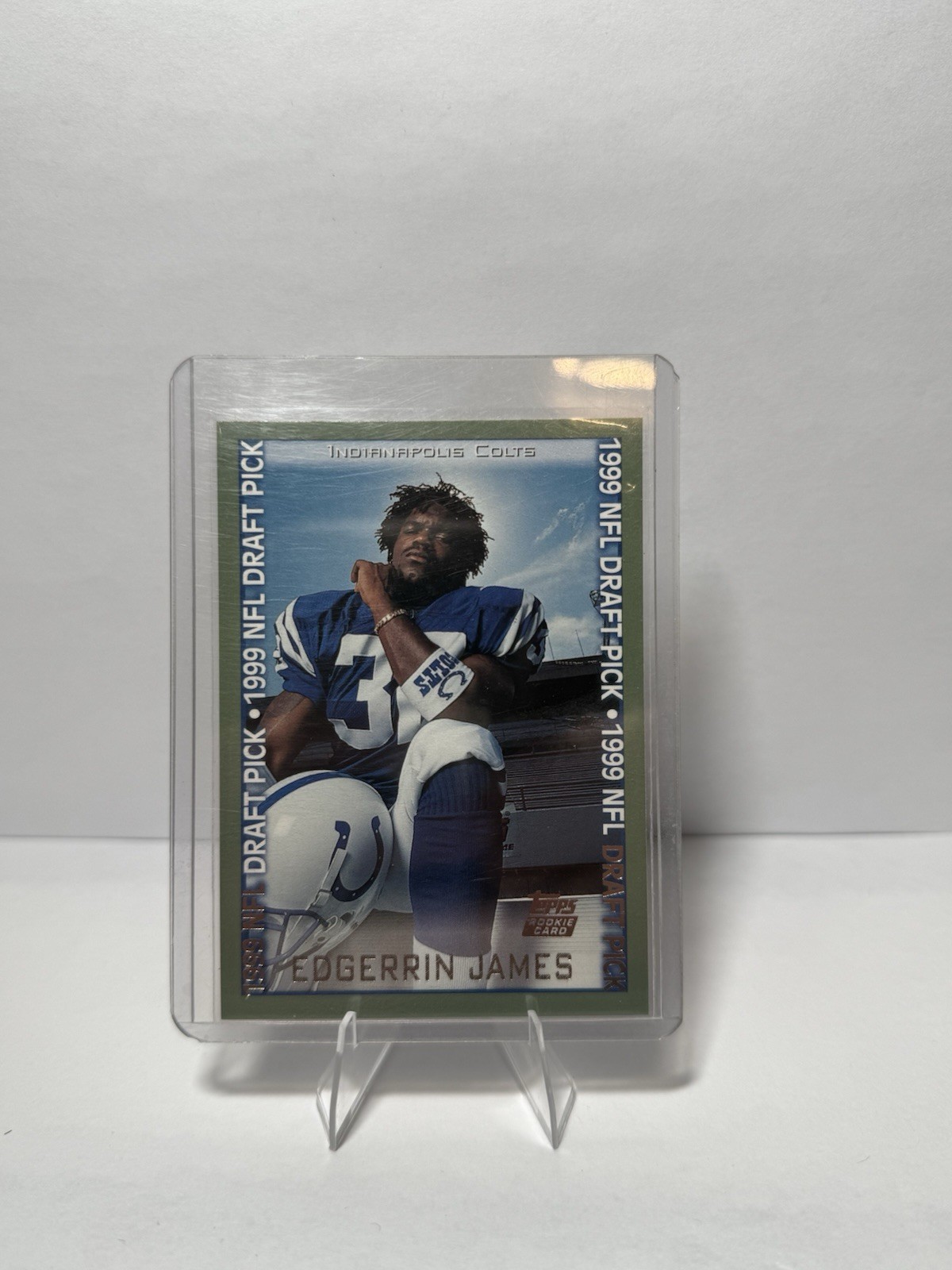 1999 Topps Edgerrin James #339 Indianapolis Colts