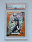 2024 Panini Prizm - Rookies Drake Maye #329 Orange Disco Prizm (RC) 🔥 PSA 10