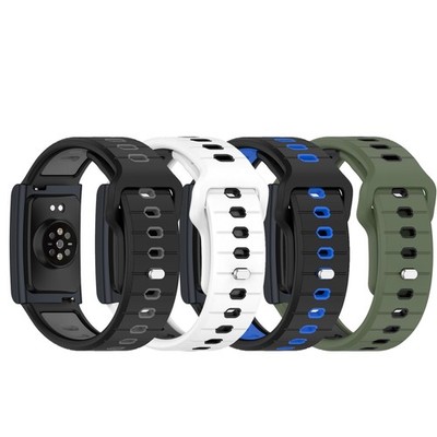 Watch Bands Compatible Amazfit Helio Active Max 4 Pack Silicone ECSEM