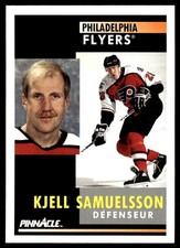 1991-92 Pinnacle !!! Kjell Samuelsson Philadelphia Flyers #149