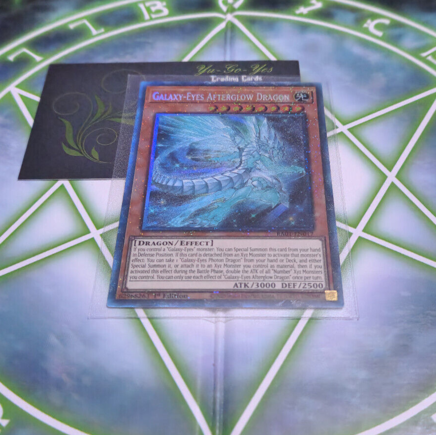 RA01-EN017 Galaxy-Eyes Afterglow Dragon Collectors Rare 1st Edition YuGiOh Card
