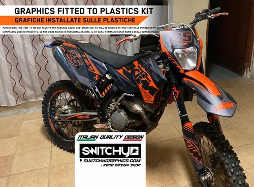 Plastiche + Grafiche KTM 20008 2009 2010 2011 EXC EXC-F Compatibili - Bild 3 von 5
