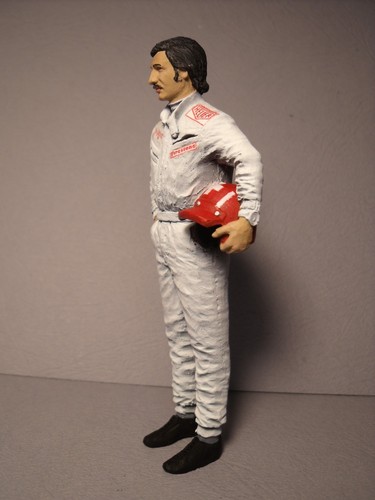 1/18 FIGURE JO SIFFERT SF VROOM PAINTED FOR CMR AUTOART NOREV GP REPLICAS - Picture 4 of 5