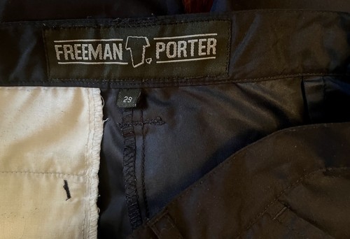 Freeman T. Porter Women Navy Blue Casual Pants Size 29 Talisa - Not Worn -Soft - Picture 4 of 11