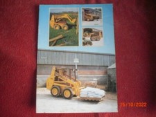 ADVERTISING BROCHURE LOADERS CASE 1825 - 1840 - 1845 C