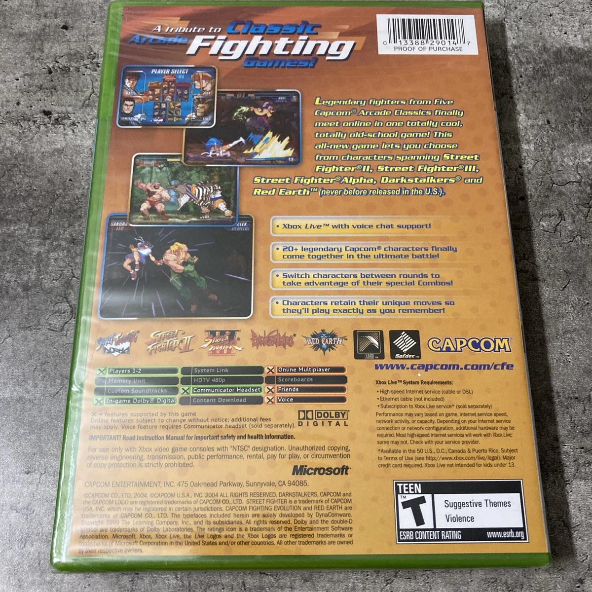 Download Microsoft Xbox Capcom Fighting Collection Xbox One Digital Code