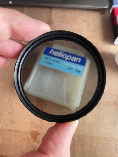 Heliopan Jet-Pol Linear Polarizer ES 58mm 2.5x Lens Filter Excellent Condition - Picture 2 of 7