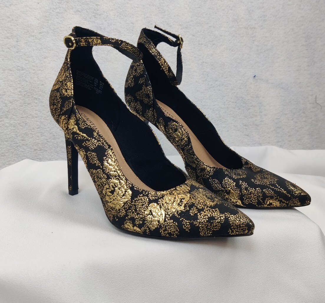 Floral Pumps Payless Christian Siriano For Payless Gold