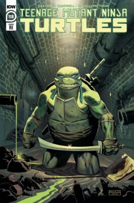 TMNT Ongoing #118 IDW-PRH 2021 1:10 Karl Johnsson Variant