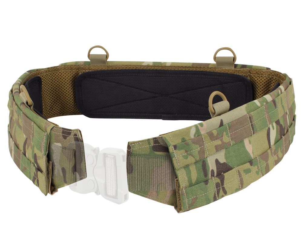 Condor Slim Battle Belt with Molle AntiSlip Airsoft Tactical Belt