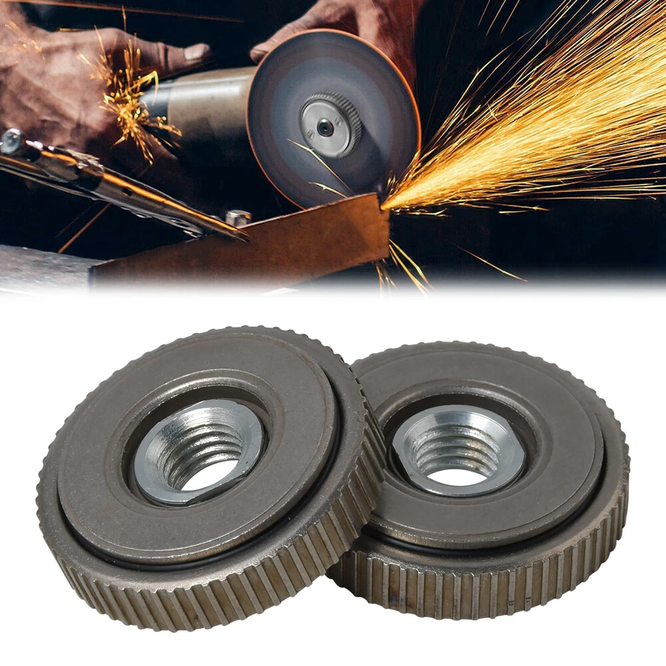 2x Schnellspannmutter M14 für Winkelschleifer Schraube Bosch Makita Dewalt DHL - Bild 4 von 4