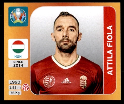 Panini Euro 2020 - Attila Fiola Hungary No. 630