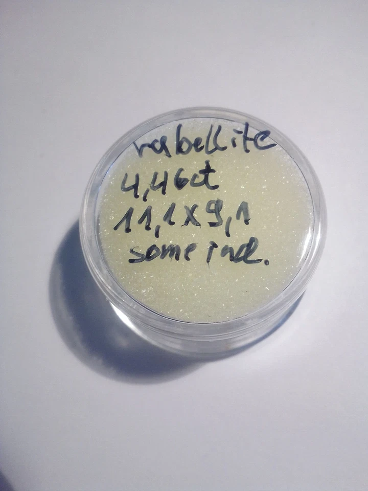 1 echter Rubellit oval cab ca. 4,46ct ca. 11,1x9,1 mm small natural inclusions - Bild 4 von 4