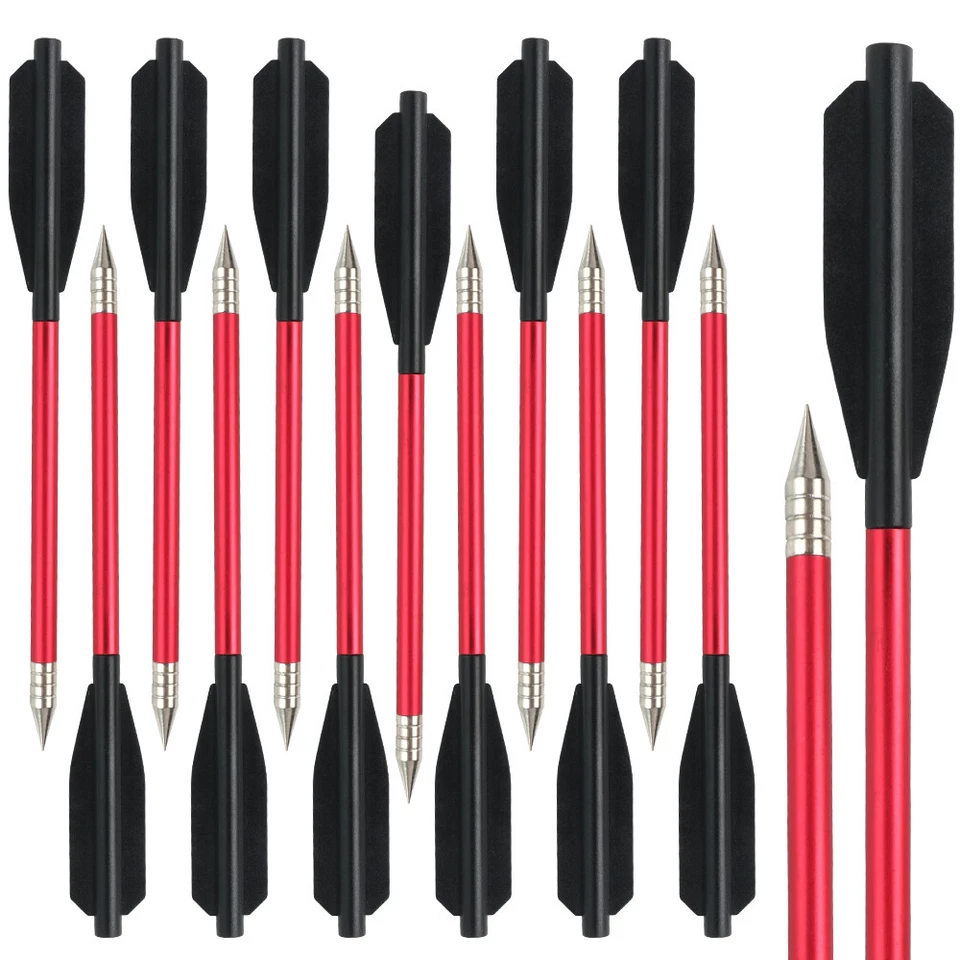 Crossbow Bolts Arrows 6.3 inch Hunting Arrow for Pistol Mini Crossbow 50-80lbs - Image 3 of 4