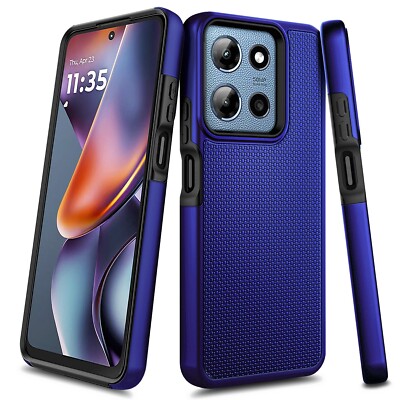 TingYR Cover per Motorola Moto G10, Ultra Sottile di Gomma, Ottima Cover Antiurto TPU Flessibile, Custodia Case per Motorola Moto G10 Smartphone.(Blu