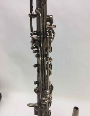 Cavalier American Silver-Colored Metal Clarinet, USA, Very