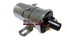 12V Chrome HEI High Spark OutputExternal Ignition 42K Volt Coil without Resistor