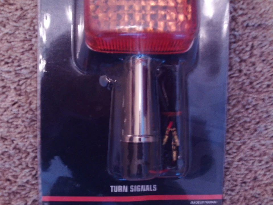 SEÑAL DE GIRO HONDA BIKE MASTER OEM. PARTE # 26-1095. ¡NUEVO EN PAQUETE! Foto 2 de 3