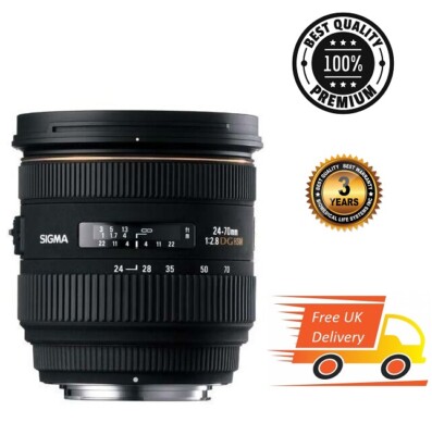 Sigma Aspherical IF EX DG HSM 24-70mm f/2.8 AF Lens for Sony Alpha