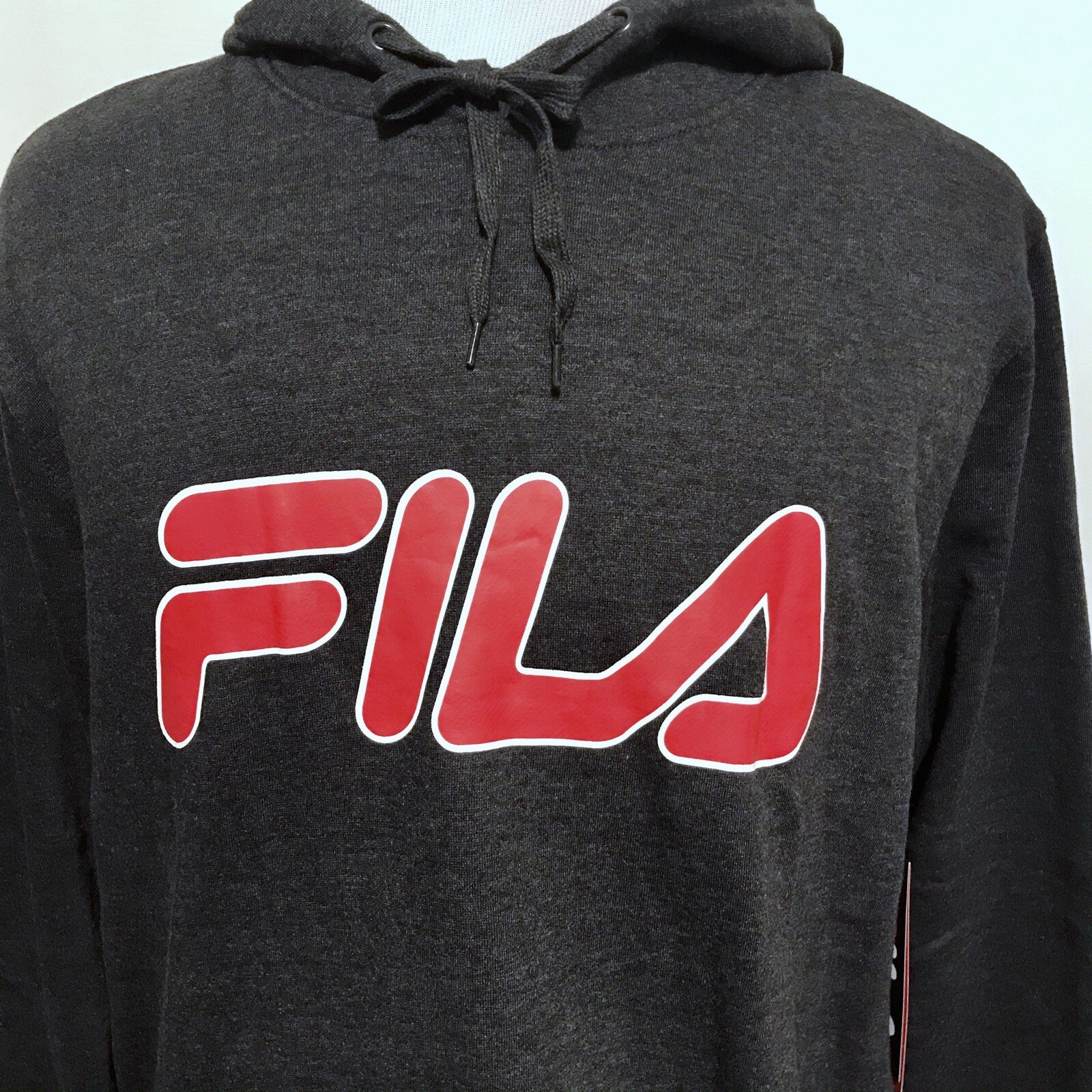 Felpa con cappuccio uomo Fila nuova con etichetta L