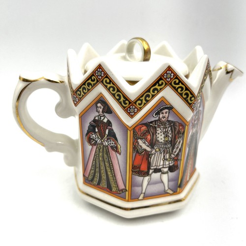 Tetera De Colección James Sadler" Re Enrico VIII E Le Sue 6 Esposas" Vintage - Imagen 4 de 8