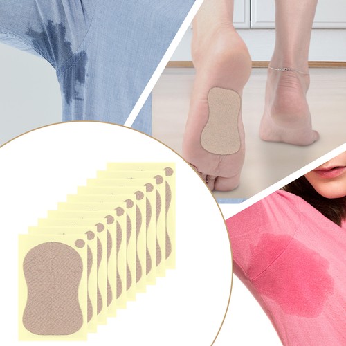 New 10pcs Underarm Armpit Sweat Pads Stickers Shield Guard Absorbing Disposable