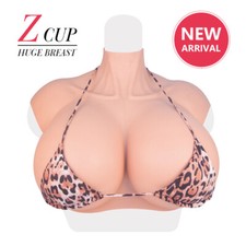 Z Cup Silicone Breast Forms Fake Boobs Huge Cup Crossdresser Drag Queen