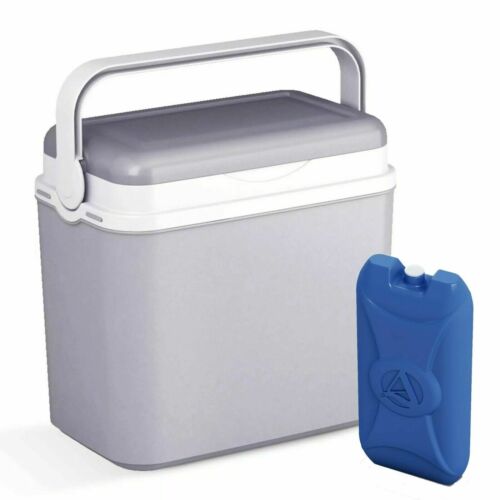 10L Colorful Camping Cooler Box Beach Picnic Travel Insulated Coolbox 1 Ice Pack - Picture 18 of 18