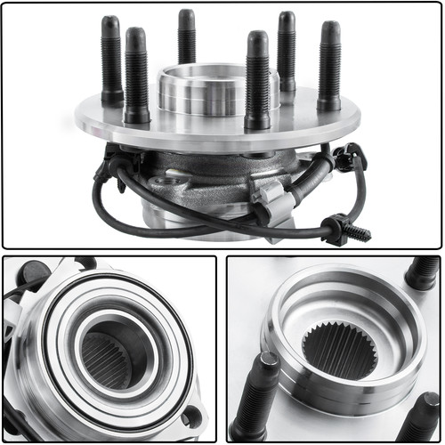 Bode-man 6-Lug Wheel Hub & Bearing Assembly With ABS Sensor – For 1999-2007 Chevy GMC Sierra 1500 Tahoe RWD