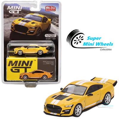Mini GT 1:64 Shelby GT500 Dragon Snake Concept Yellow #535 | eBay