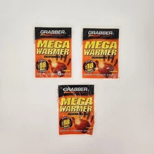 Grabber Mega Warmer Maximum Heat   Extra Large 17+ Hours 3 Pack 