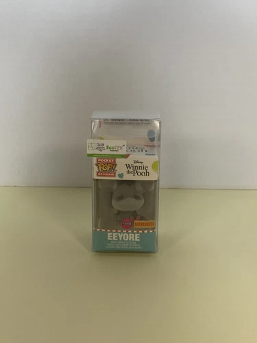 Funko Pop Keychain Eeyore Disney Winnie The Pooh w/ Protector Flocked Exclusive
