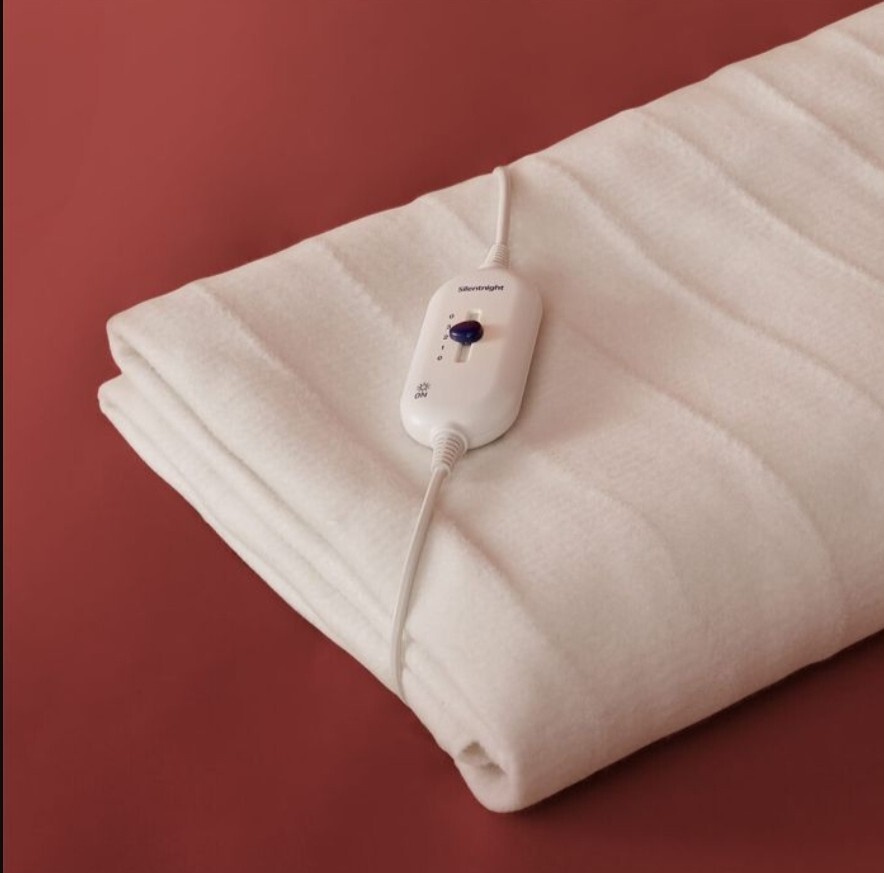 SILENT NIGHT COMFORT CONTROL DOUBLE SIZE ELECTRIC BLANKET NEW