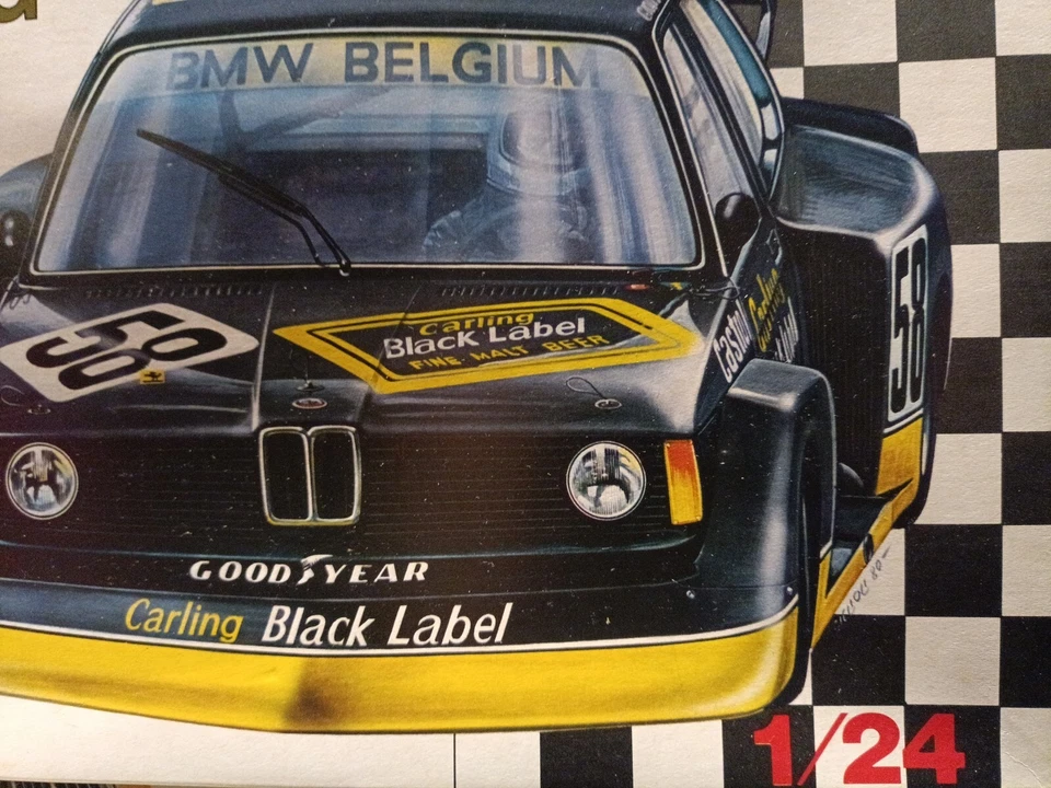 BMW 320Carling Black Label Esci Plastica Model Kit 1/24 Car Cod.3005 - Immagine 2 di 4