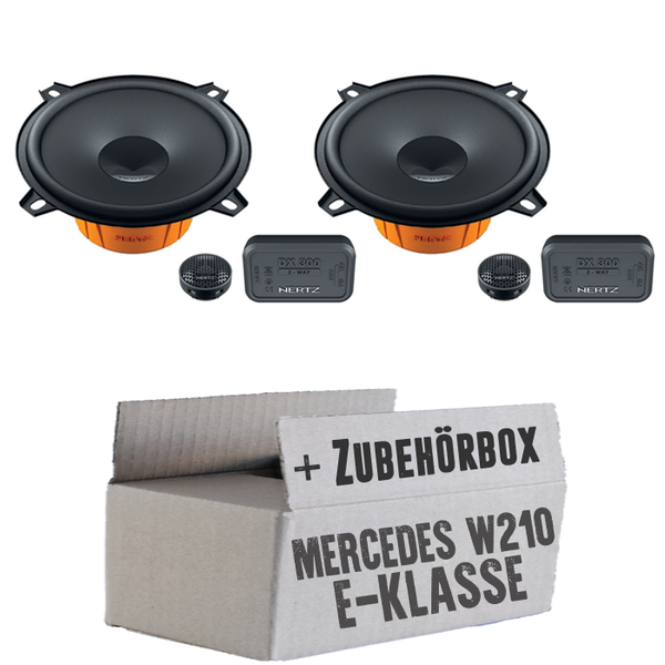 Mercedes E-Klasse W210 Heck - Hertz 13Cm Lautsprecher Boxen TüR Hinten Einbauset-image