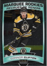 Connor Clifton #185 - 2019-20 O-Pee-Chee Platinum - Marquee Rookies