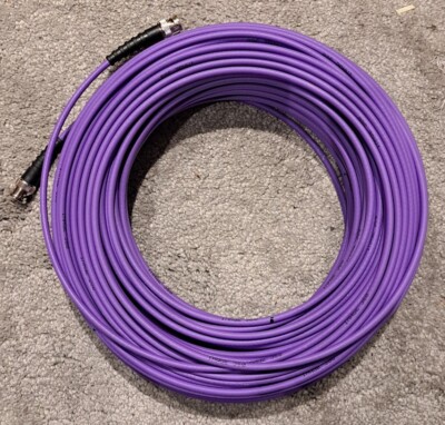 1x 8m High Grade Broadcast DRAKA 3G Image 360 HD 75ohm Koax Kabel BNC HD SDI 