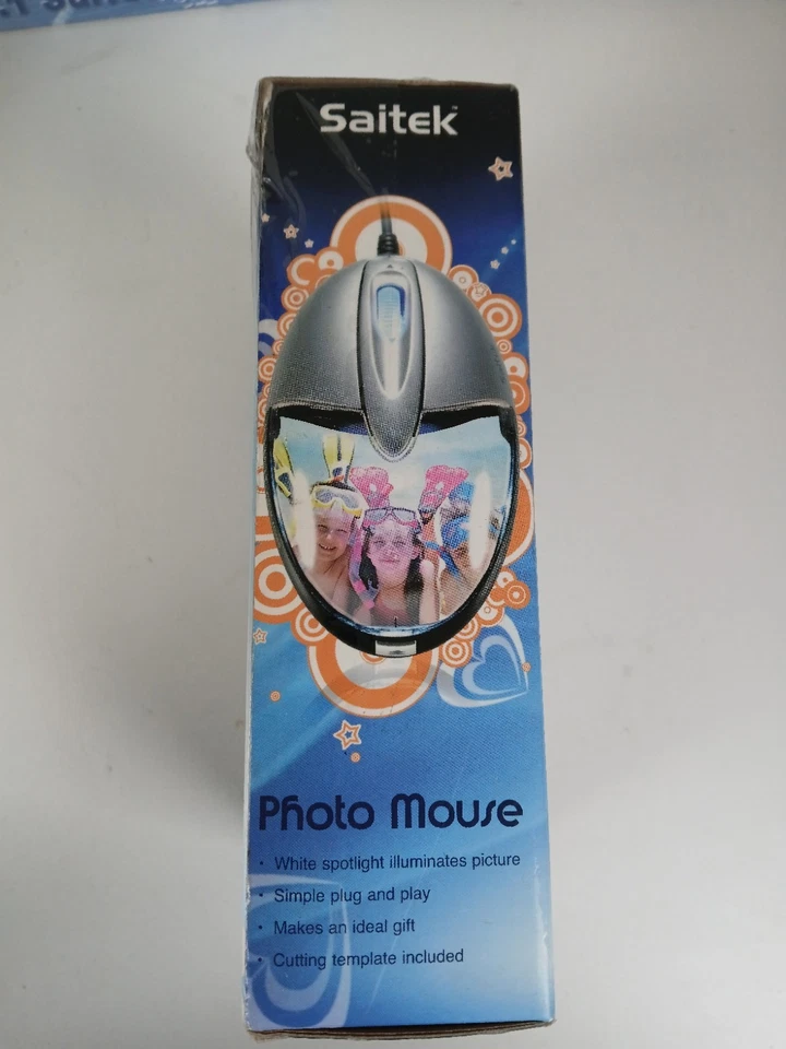 Translucent Blue Computer Photo Mouse Frutiger Aero Lightup *Win Xp Win Vista - Image 4 of 4